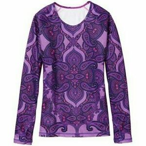 **SALE** ATHLETA Sierra Nevada fleece lined top